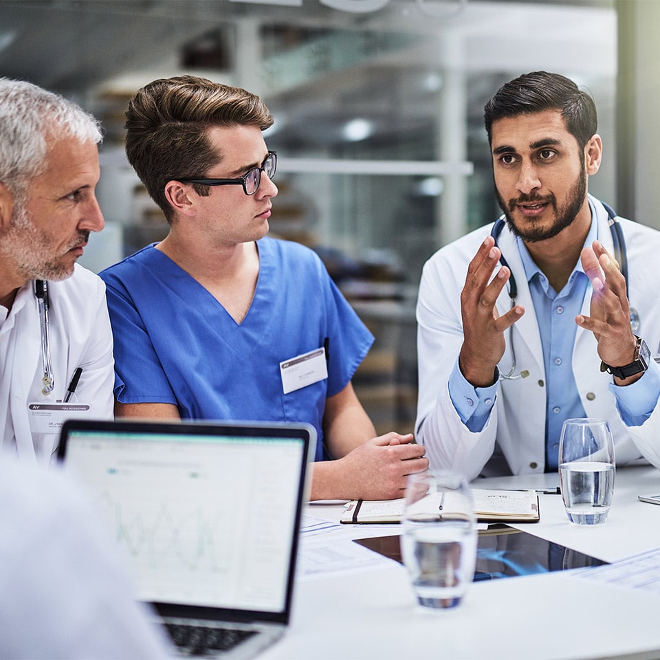 doctors having a meeting